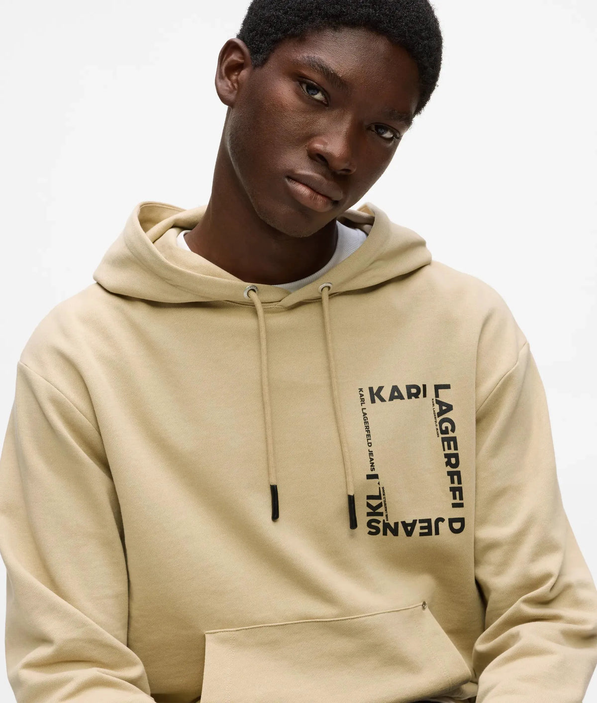 Frame logo hoodie