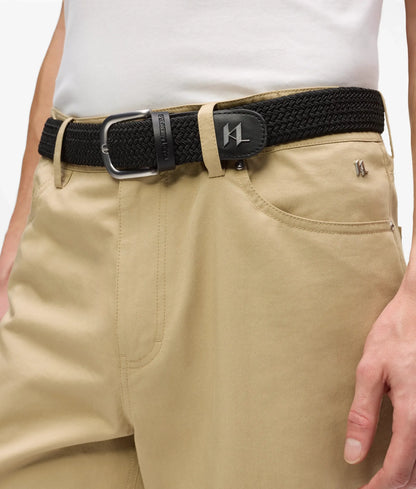 Monogram woven belt