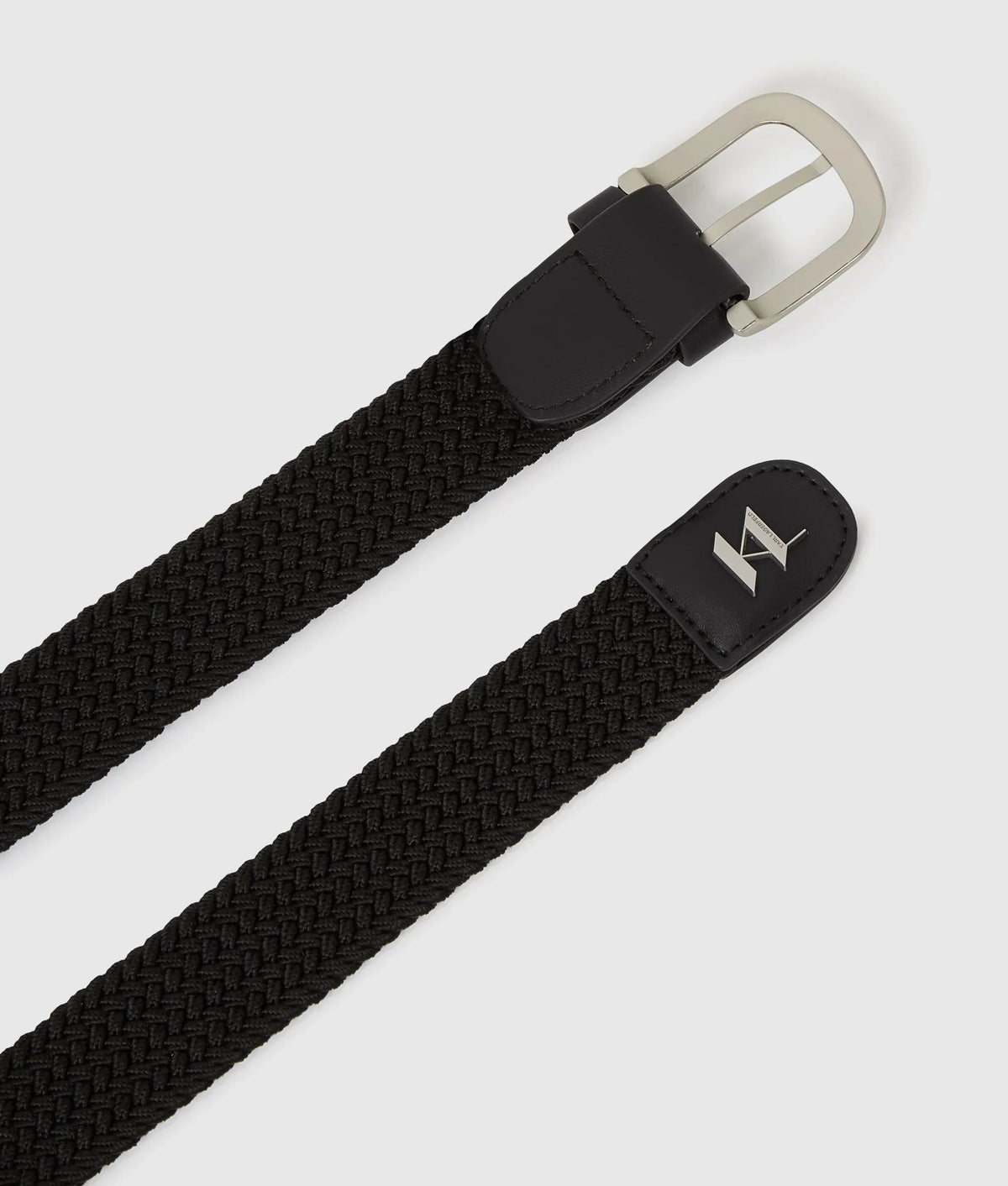 Monogram woven belt