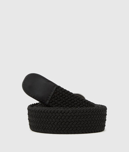 Monogram woven belt