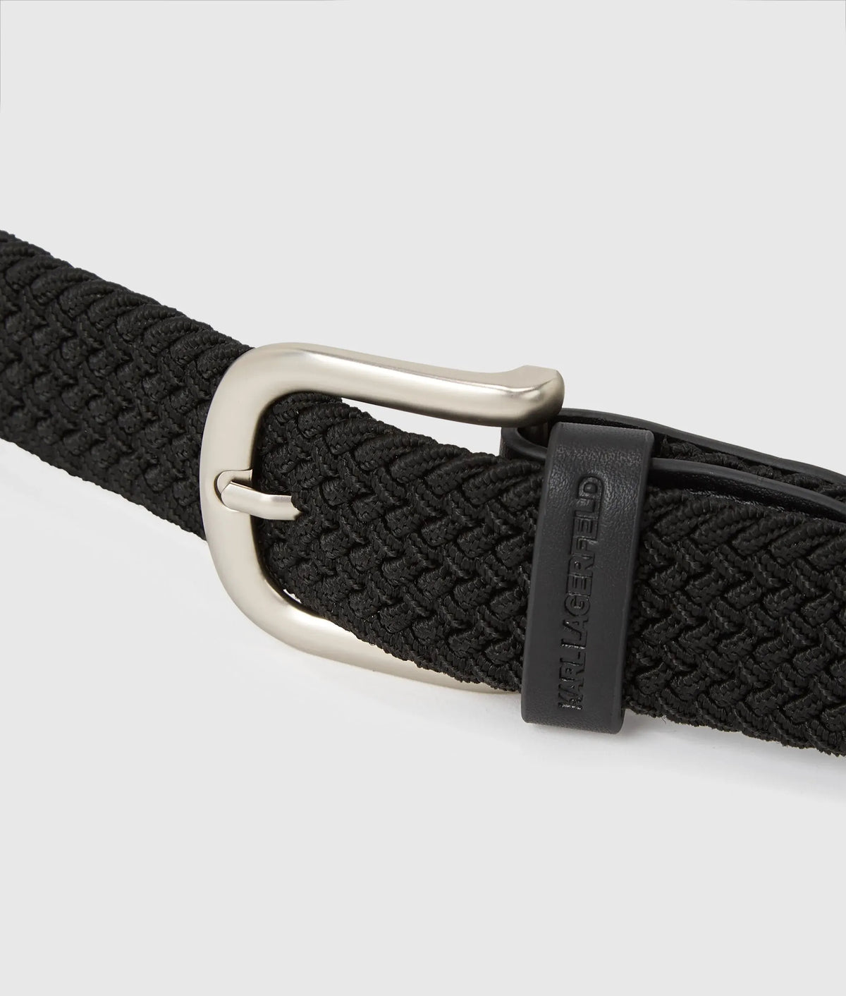 Monogram woven belt