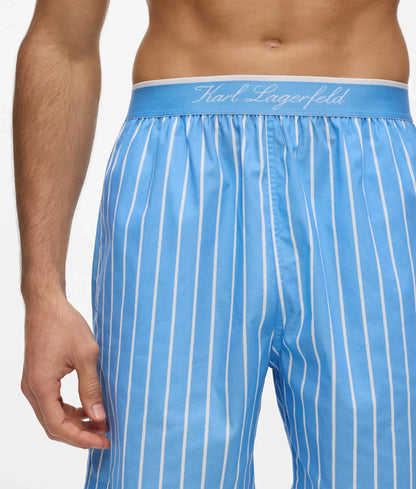 Striped shorts pajama set