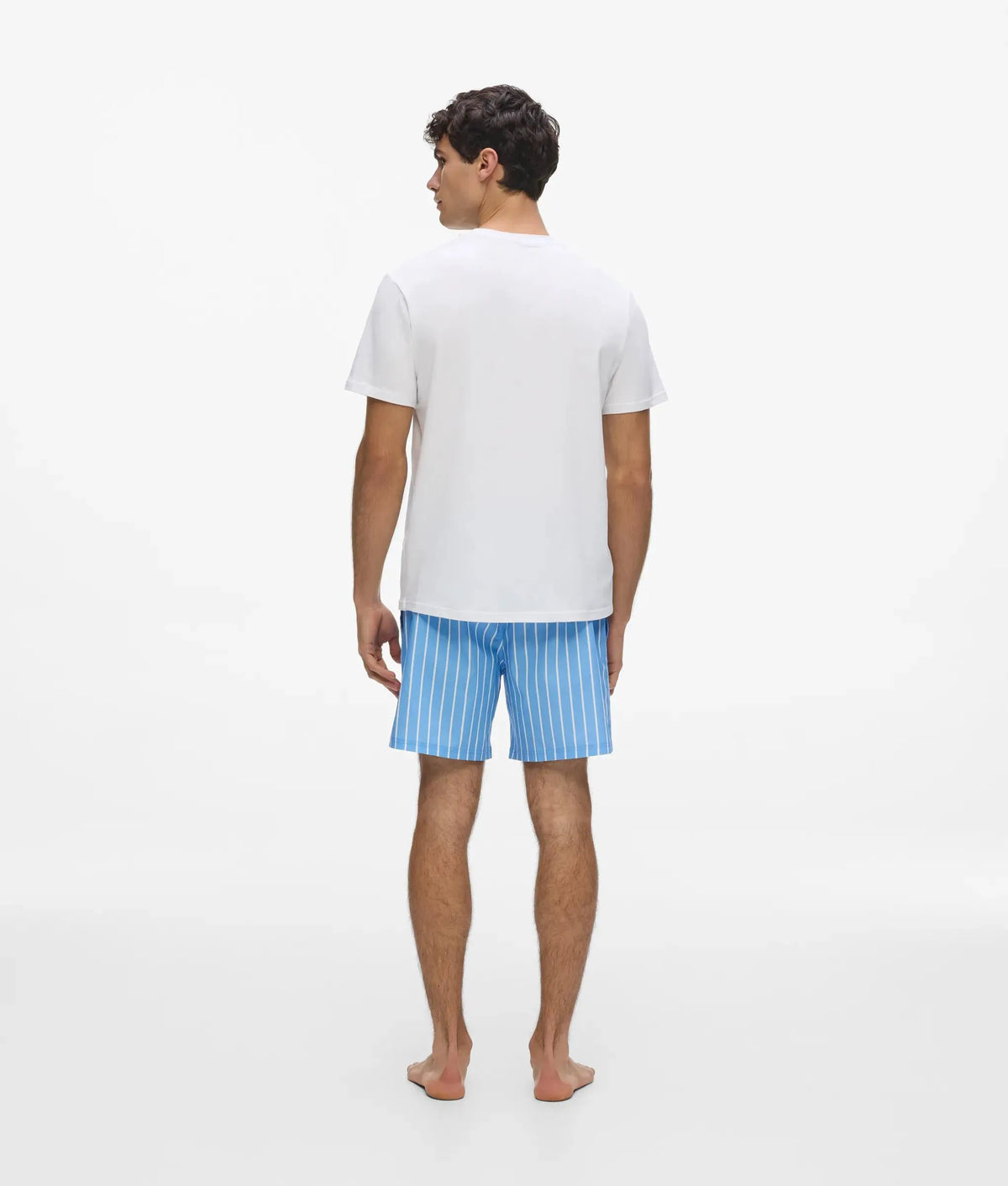 Striped shorts pajama set