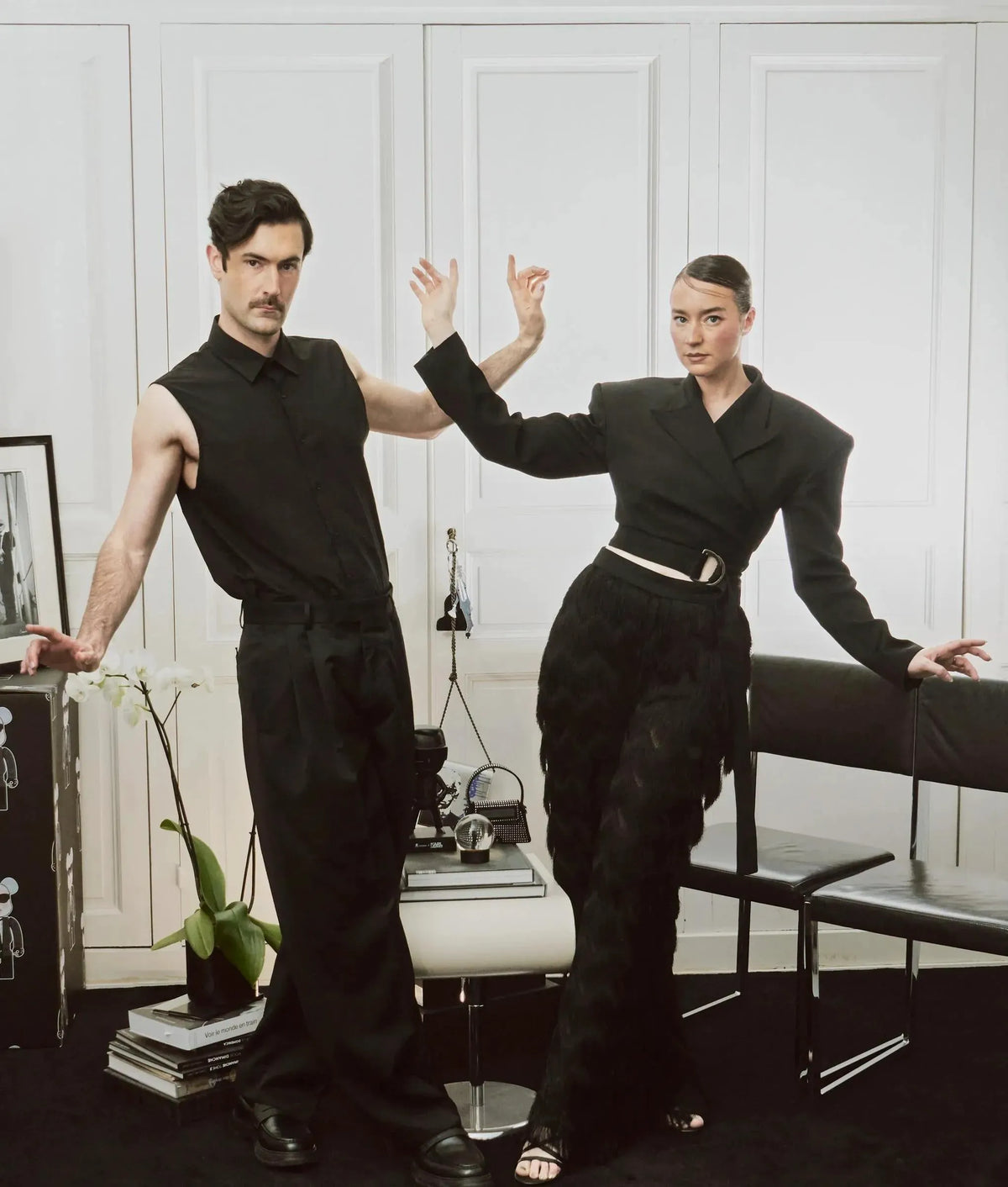 KL Studio fringe pants