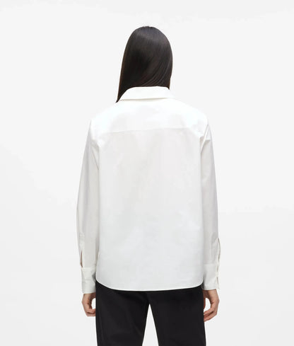 Classic relaxed poplin shirt