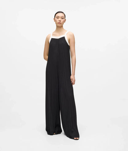 Pleated jumpsuit