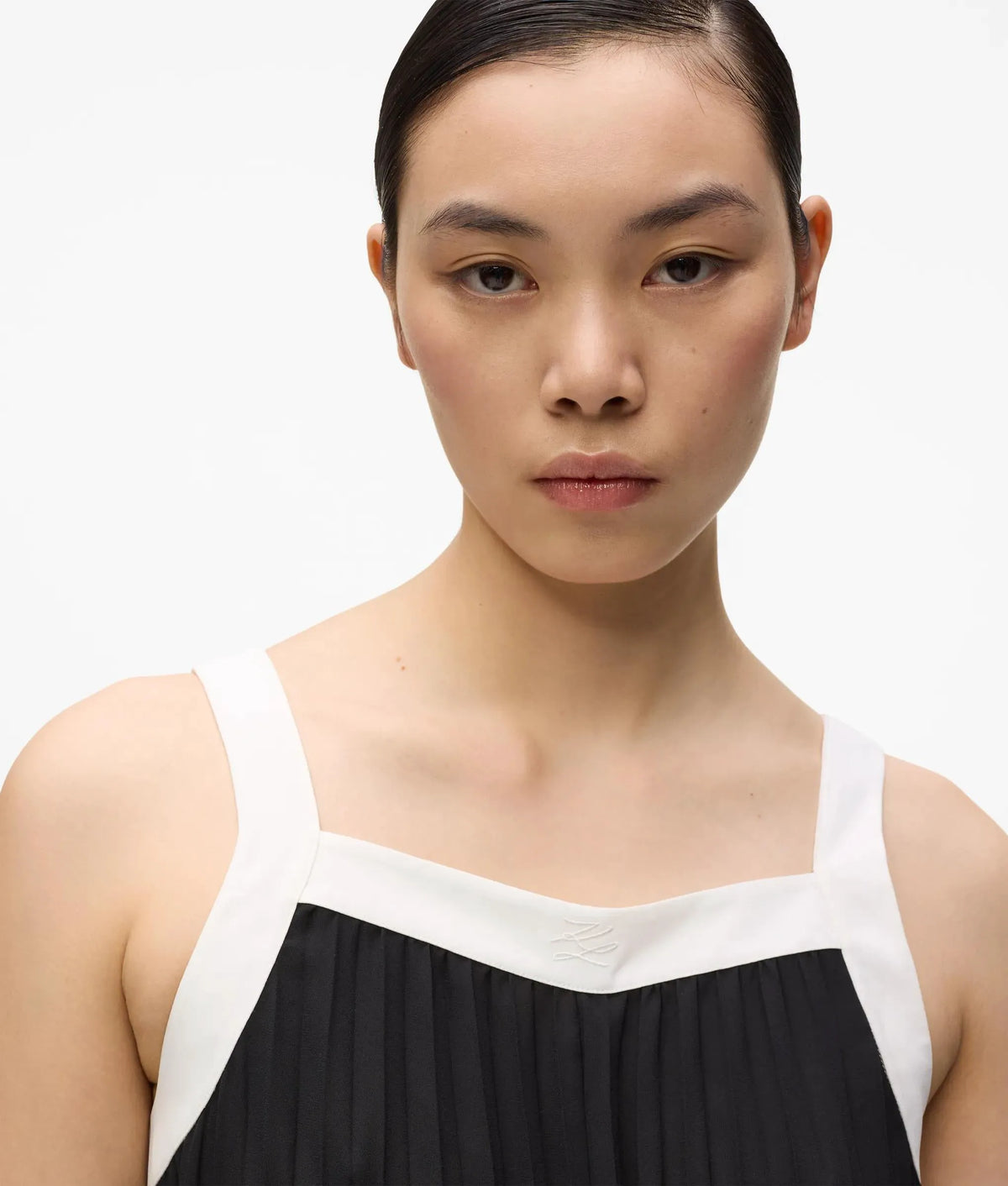 Pleated jumpsuit