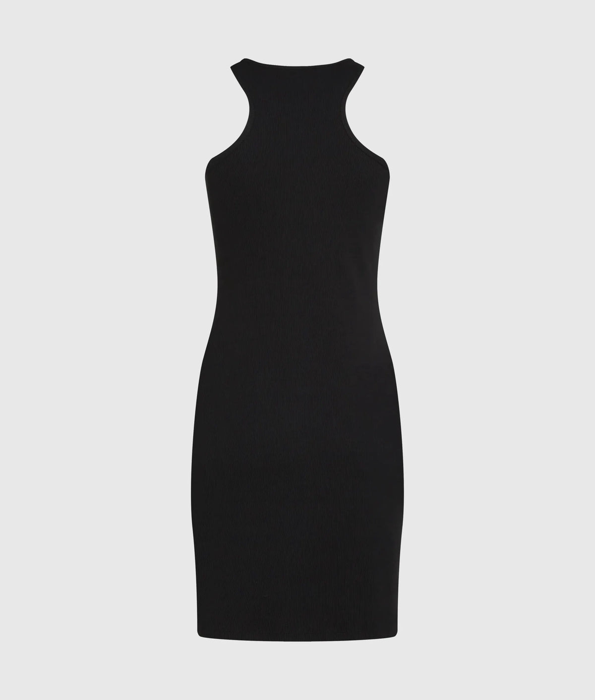 Ribbed racer dress