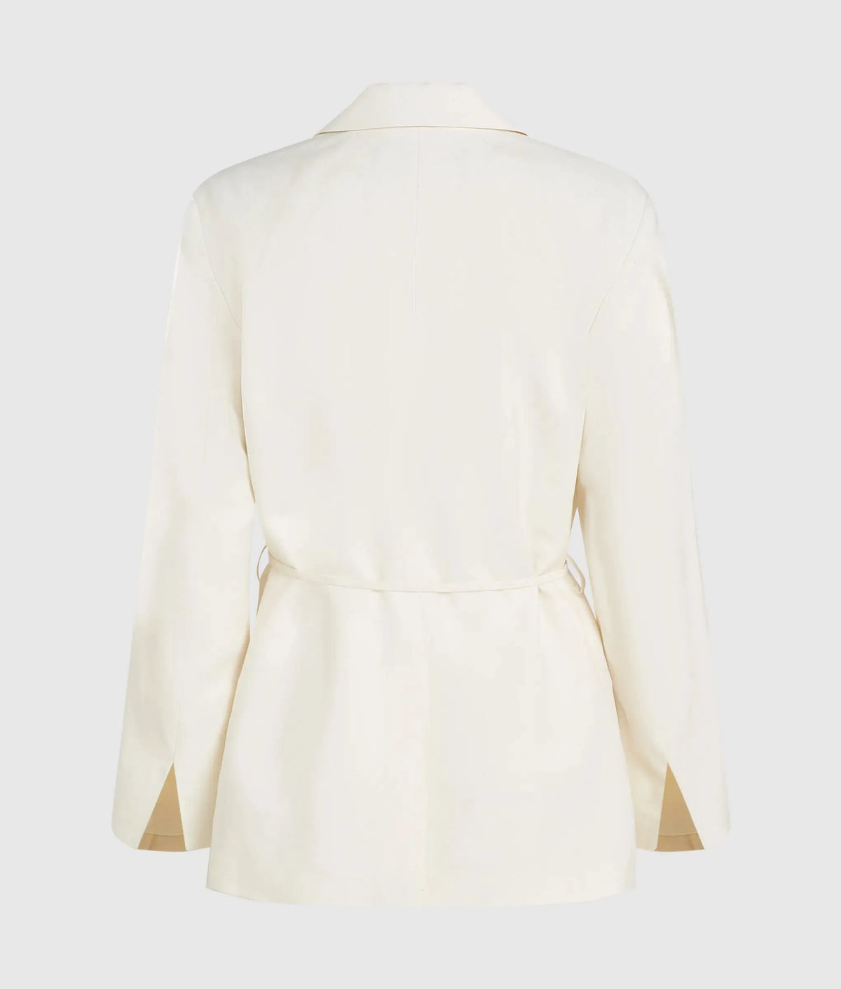 Tie waist blazer
