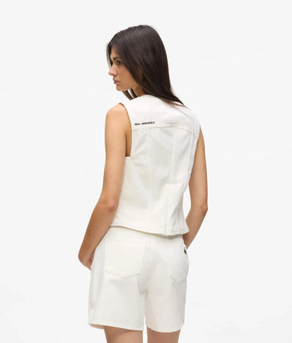 Ikon denim waistcoat