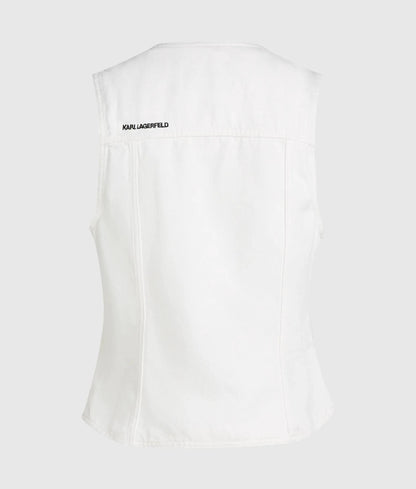Ikon denim waistcoat