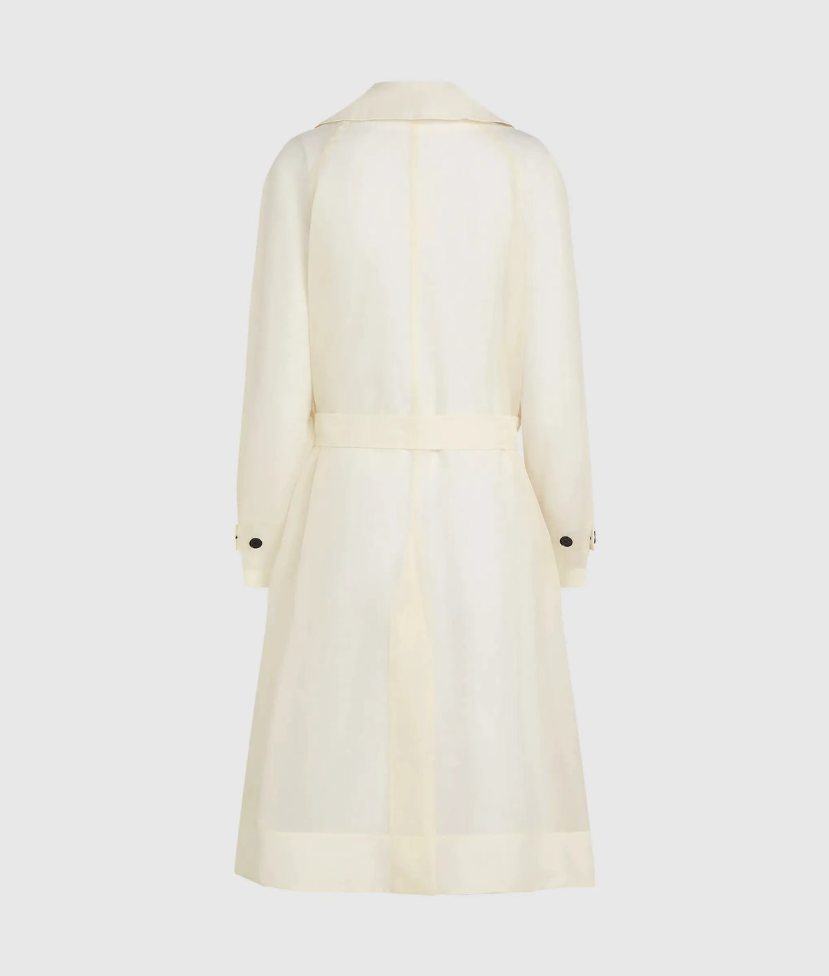 Organza trench coat