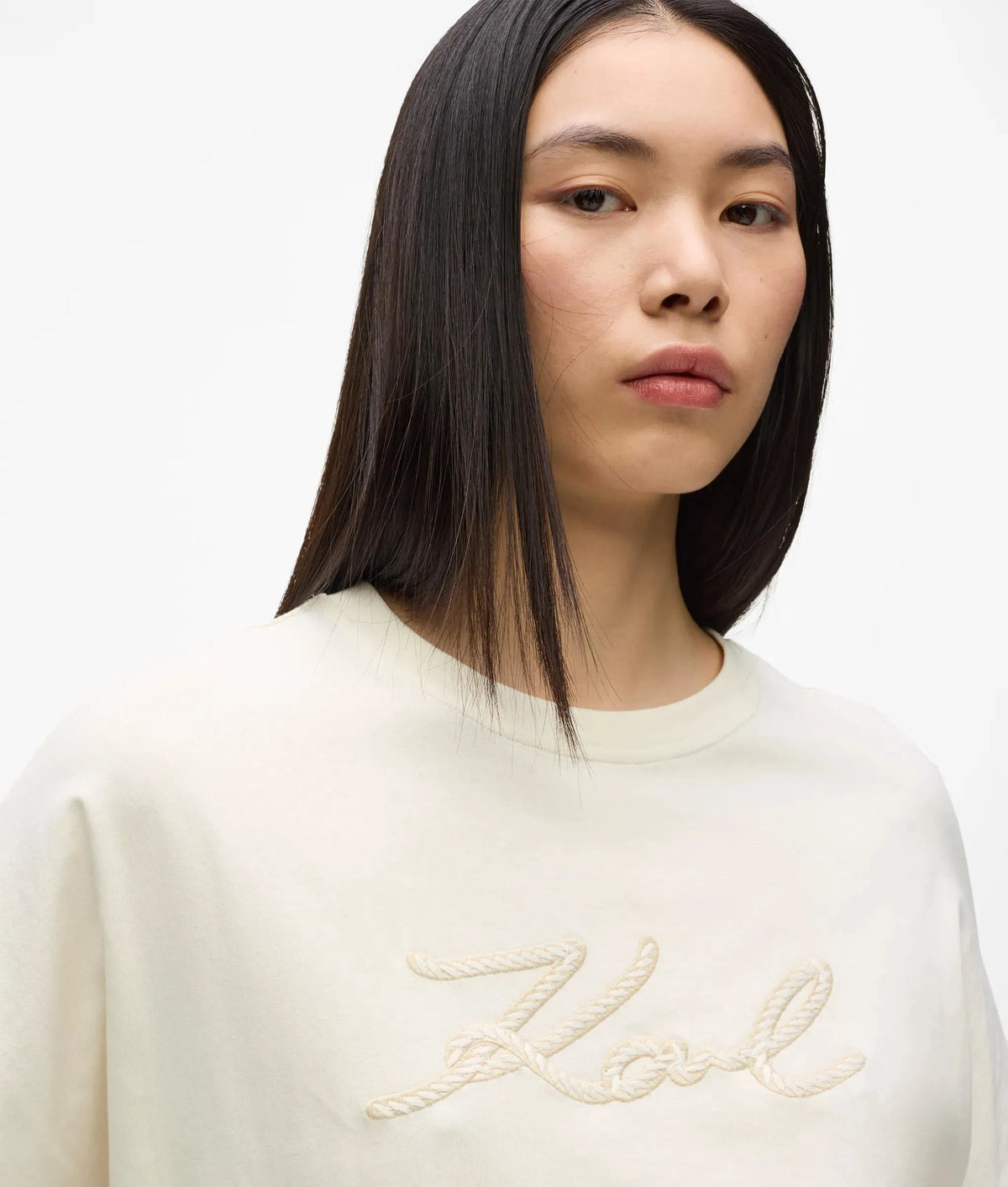 Signature rope detail T-shirt
