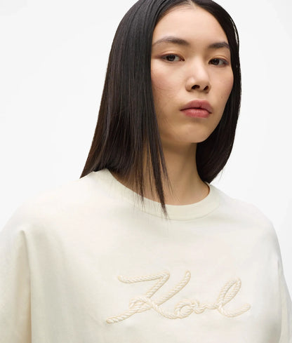 Signature rope detail T-shirt