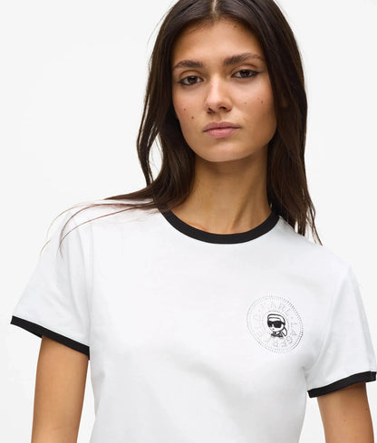 Ikon small circle logo T-shirt