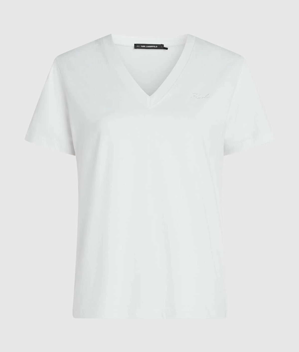 Signature V-neck T-shirt