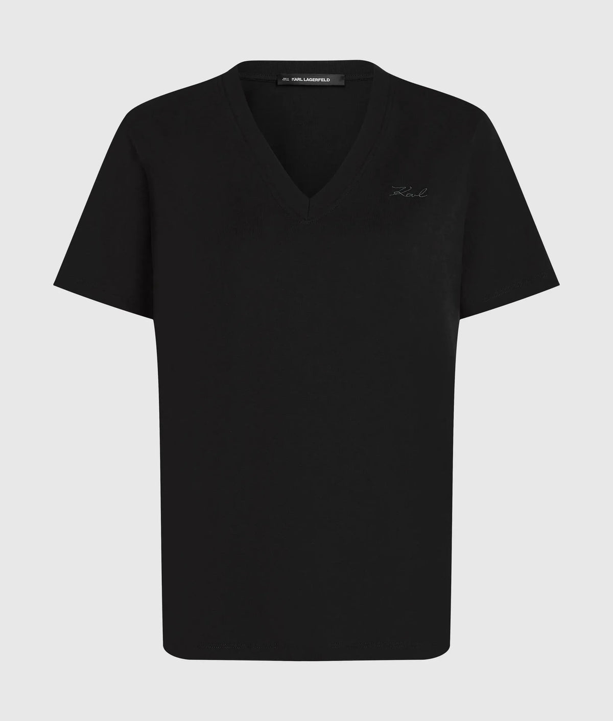 Signature V-neck T-shirt