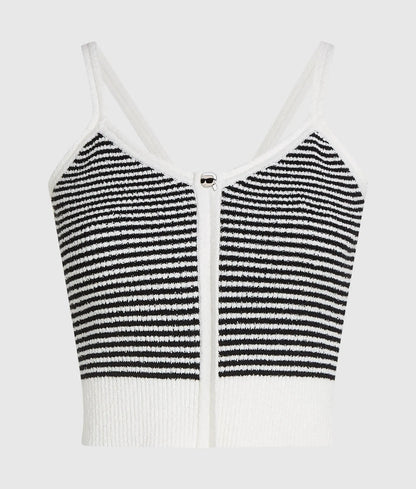 Ikon striped knit top