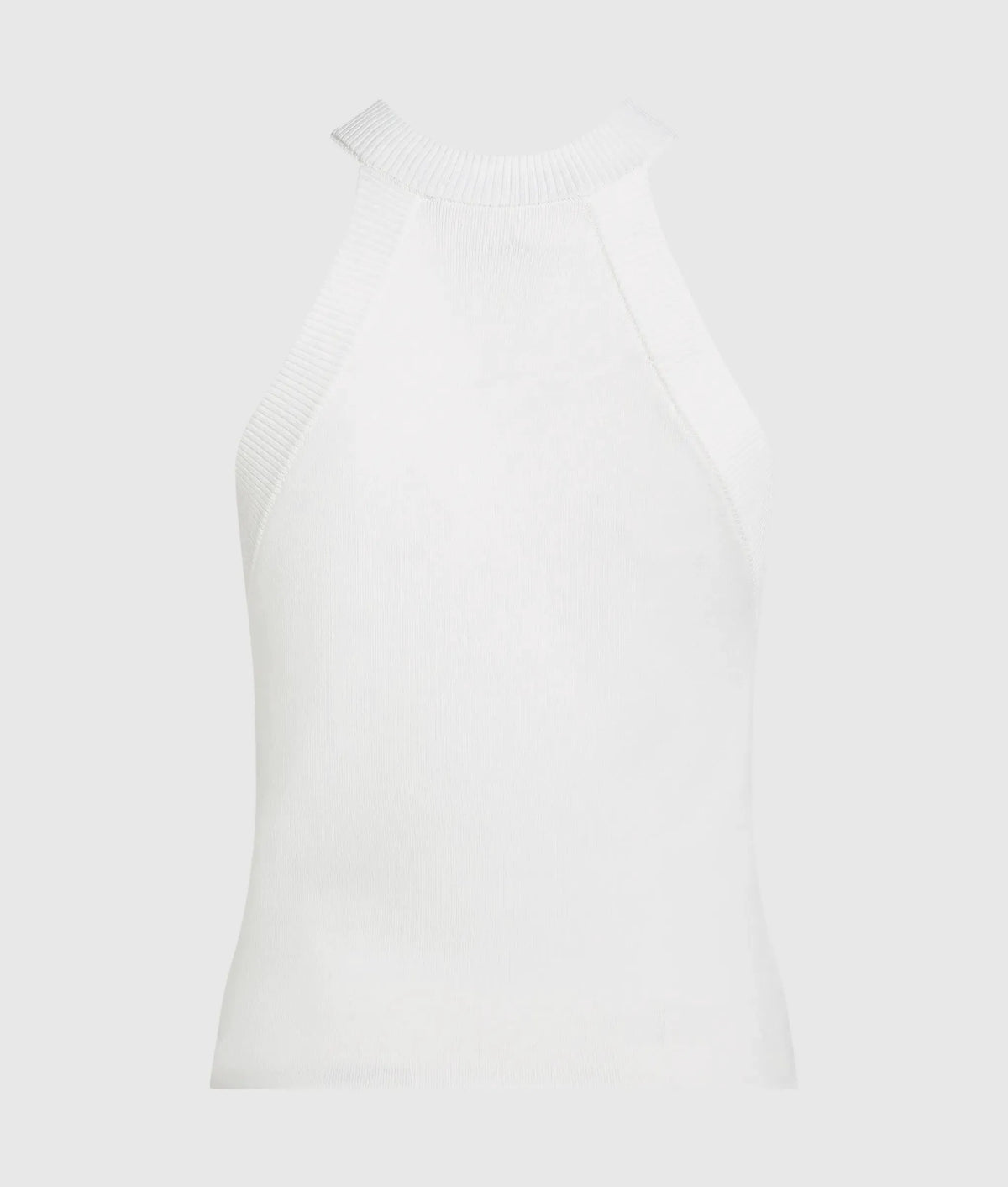 Knitted racer tank top