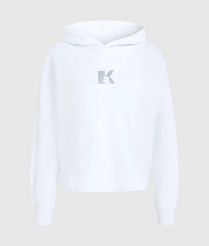 Regular K logo hoodie