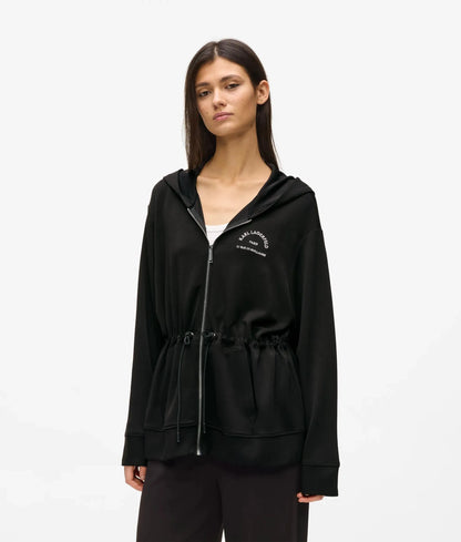 Rue St-Guillaume zip-up hoodie