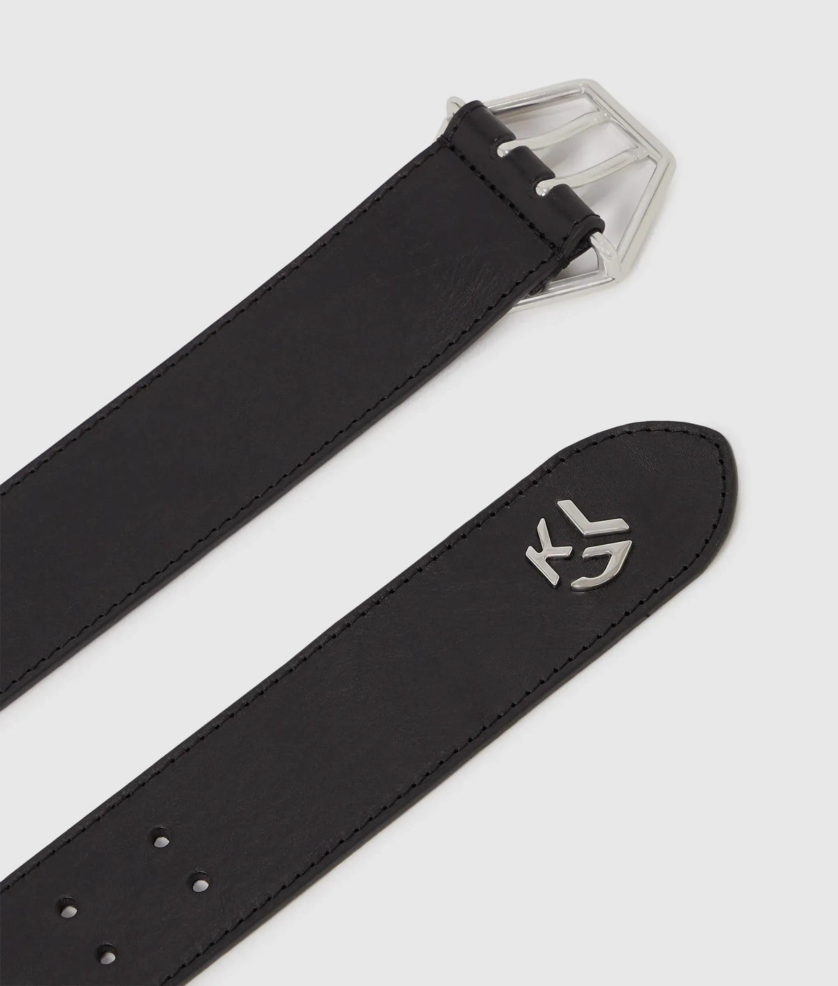 Hexagonal buckle belt