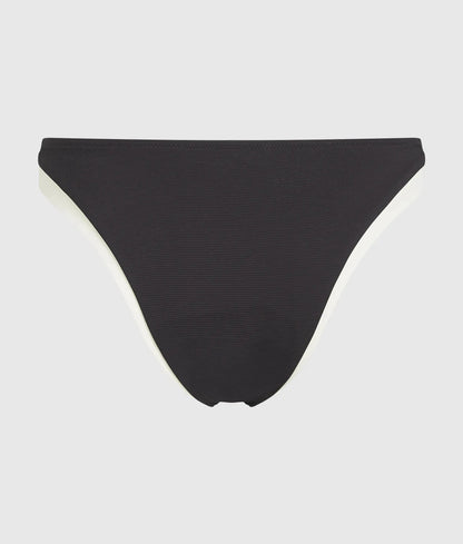 Signature piped bikini bottom