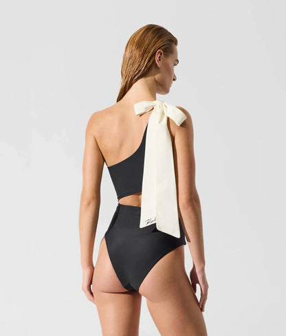 Signature bow swimsuit
