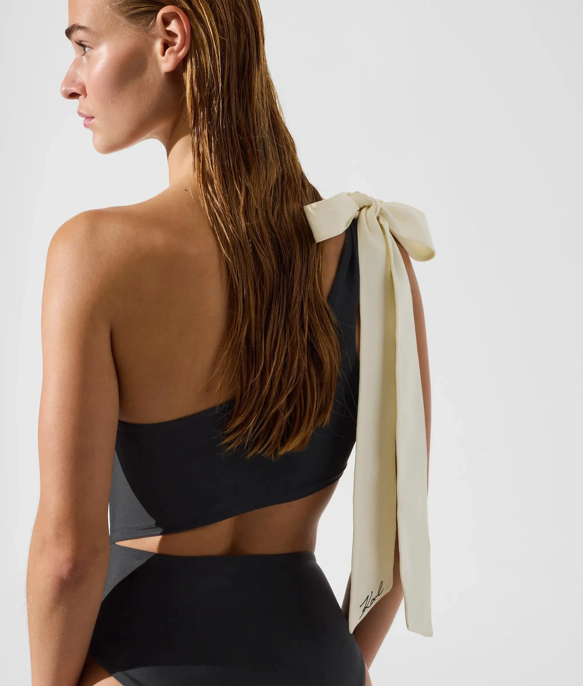 Signature bow swimsuit