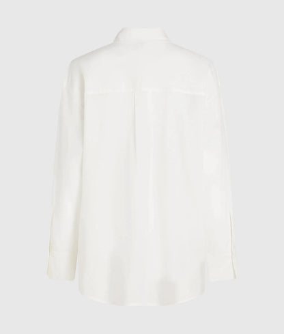 Signature oversized beach shirt