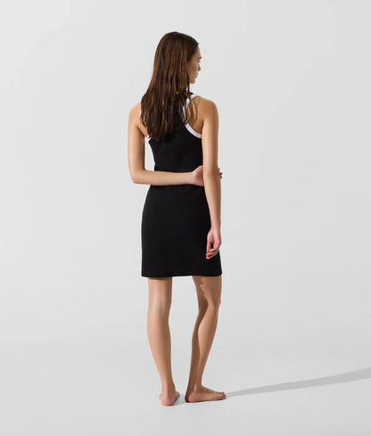 Logo beach tank dress