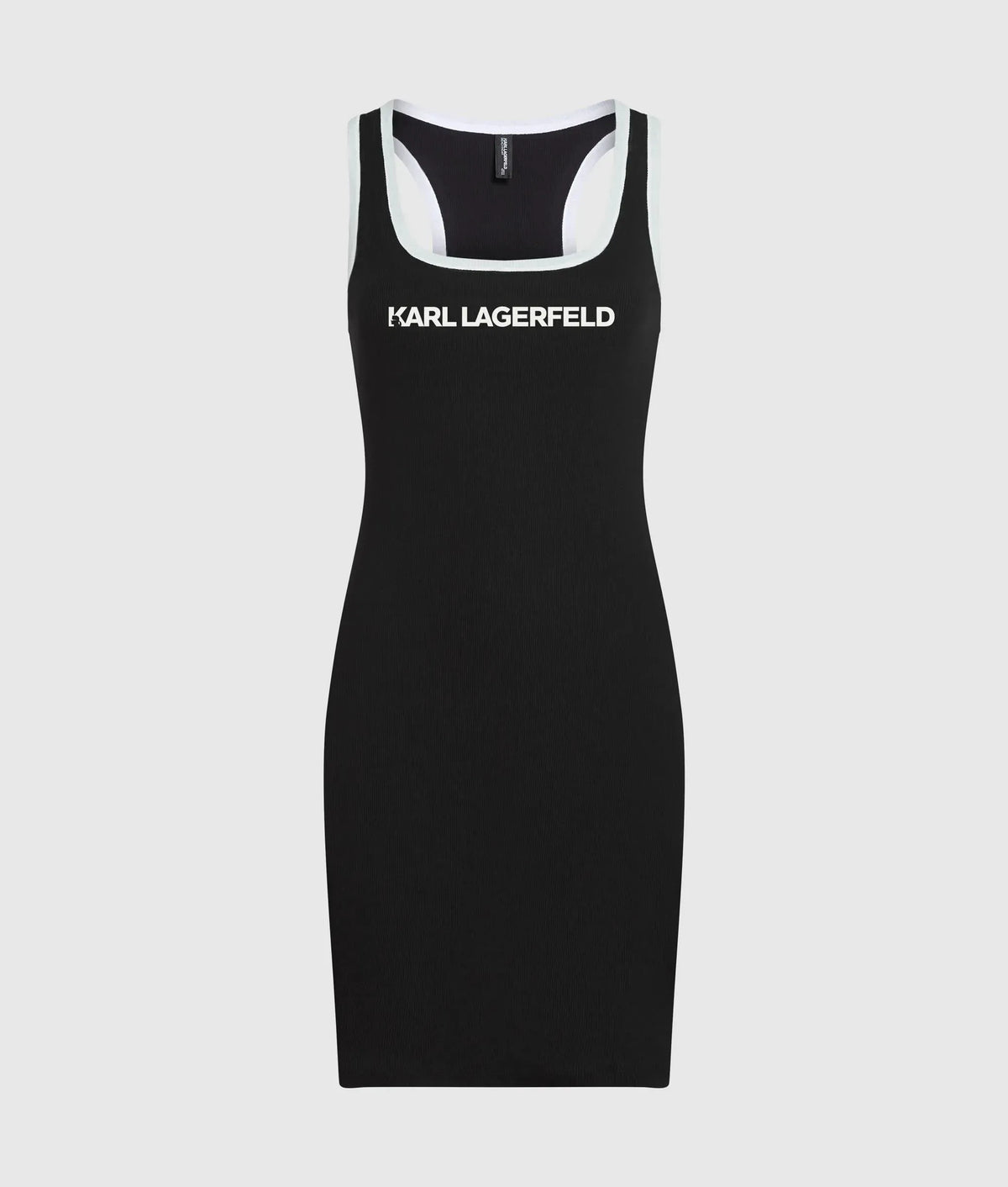 Logo beach tank dress