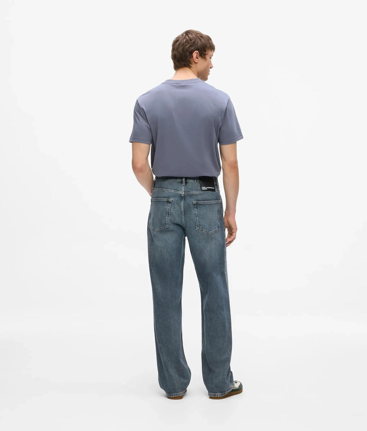 Baggy tinted jeans