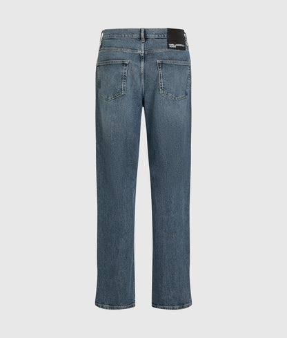 Baggy tinted jeans