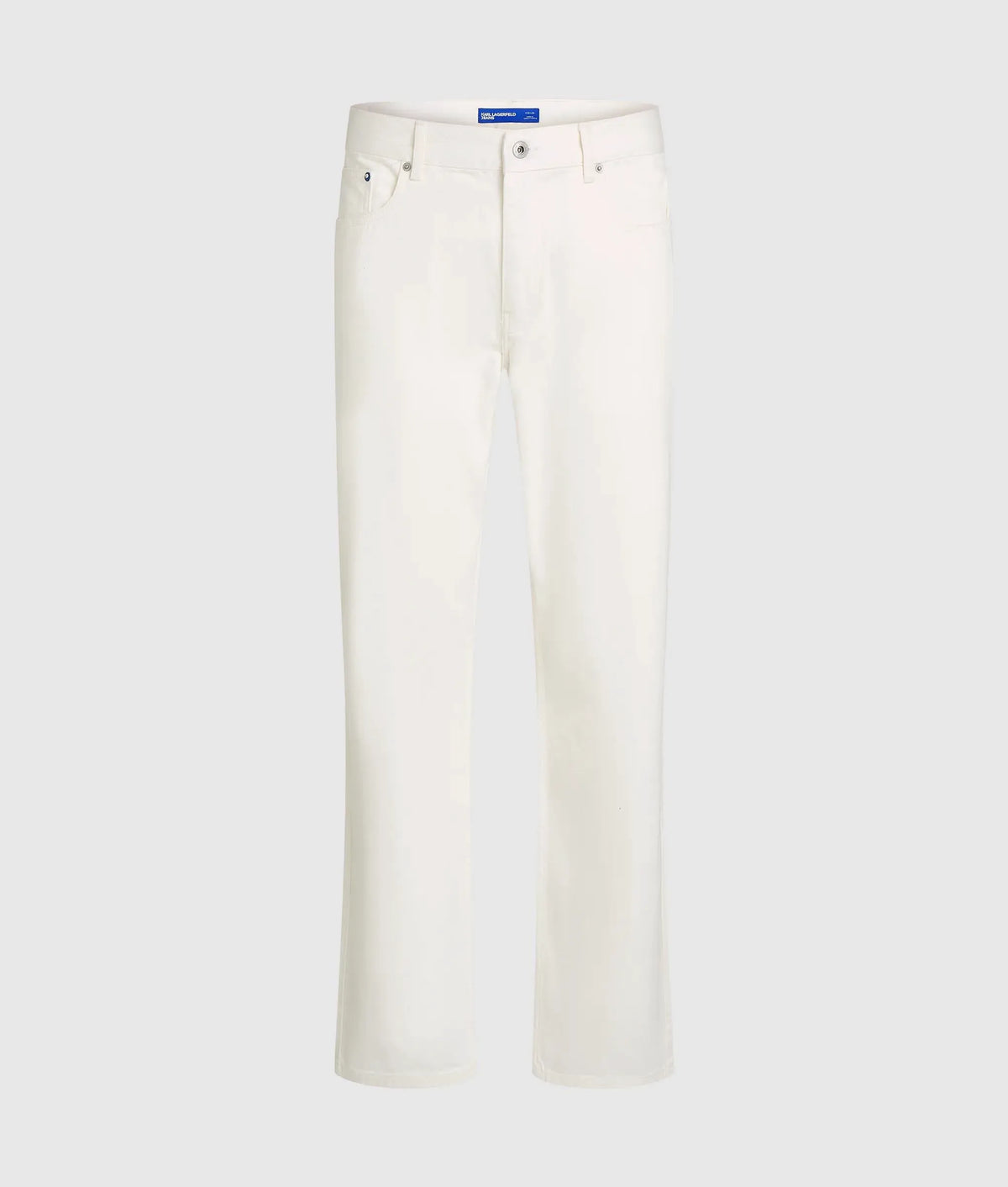 White straight carpenter jeans