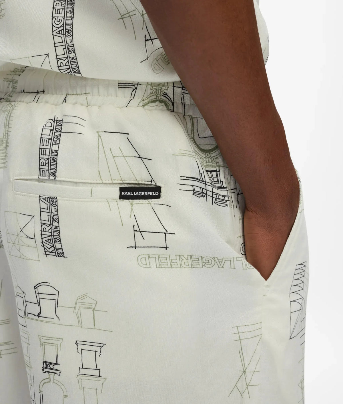 Maison de Karl sketch shorts