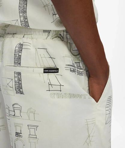 Maison de Karl sketch shorts