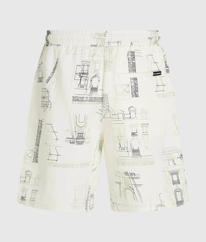 Maison de Karl sketch shorts