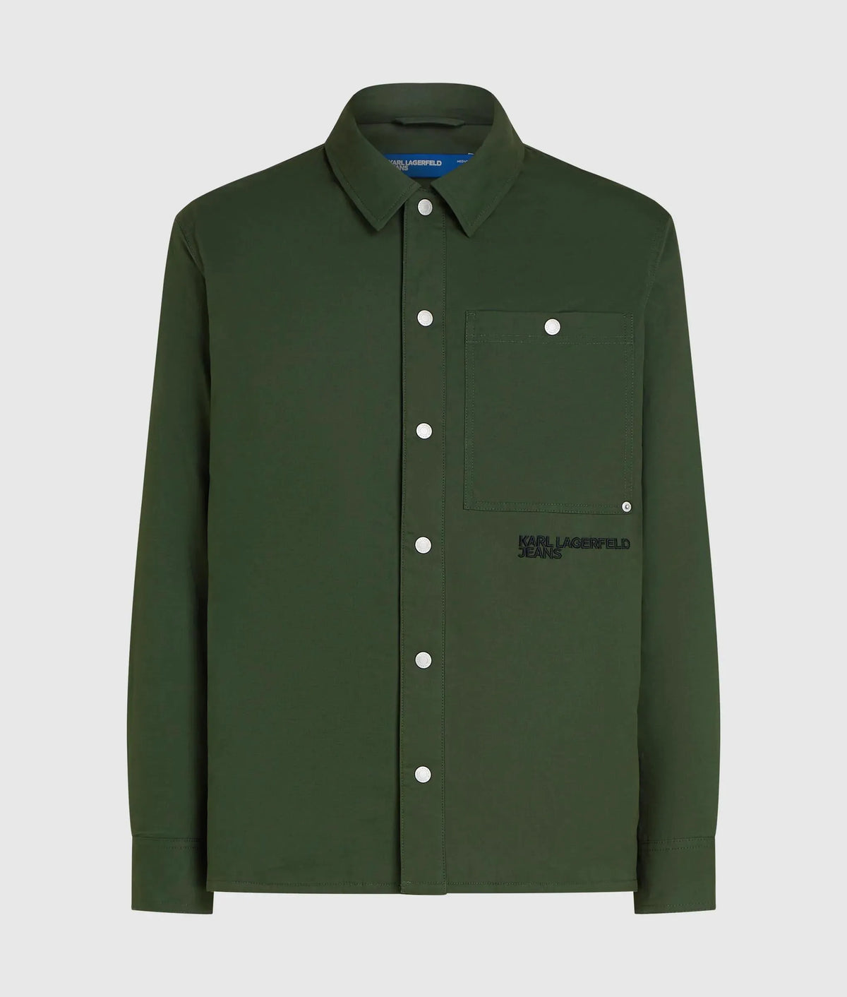 Lightly padded shirt jacket