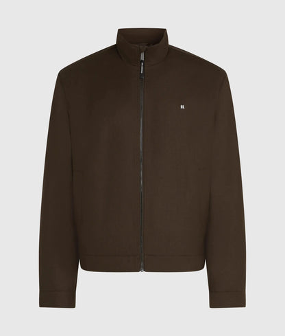 Lightweight wool‑blend jacket