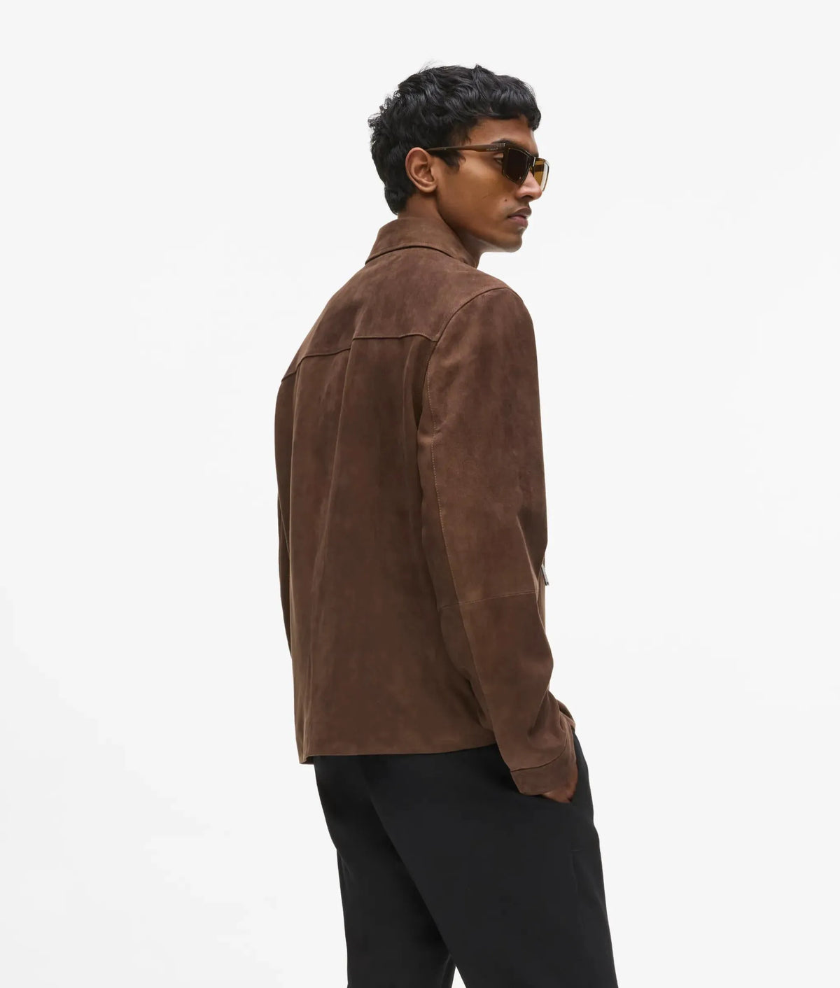 Exclusive suede jacket