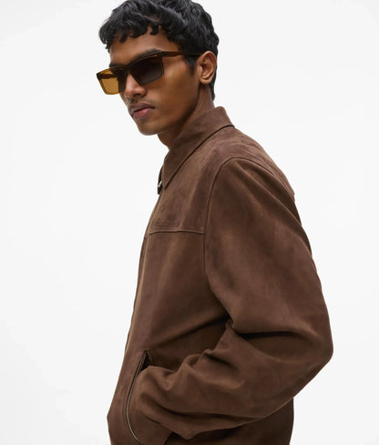 Exclusive suede jacket
