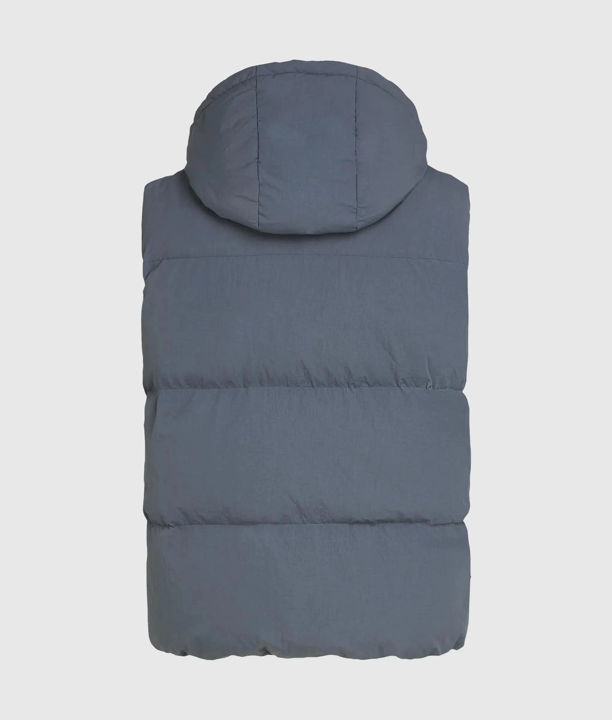 Hooded puffer vest
