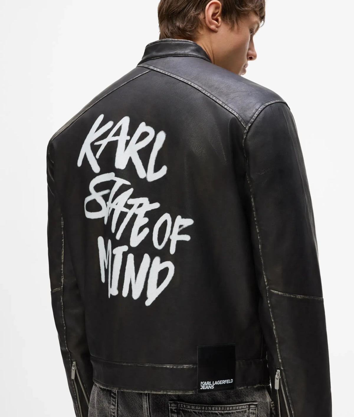 Karl Quote biker jacket