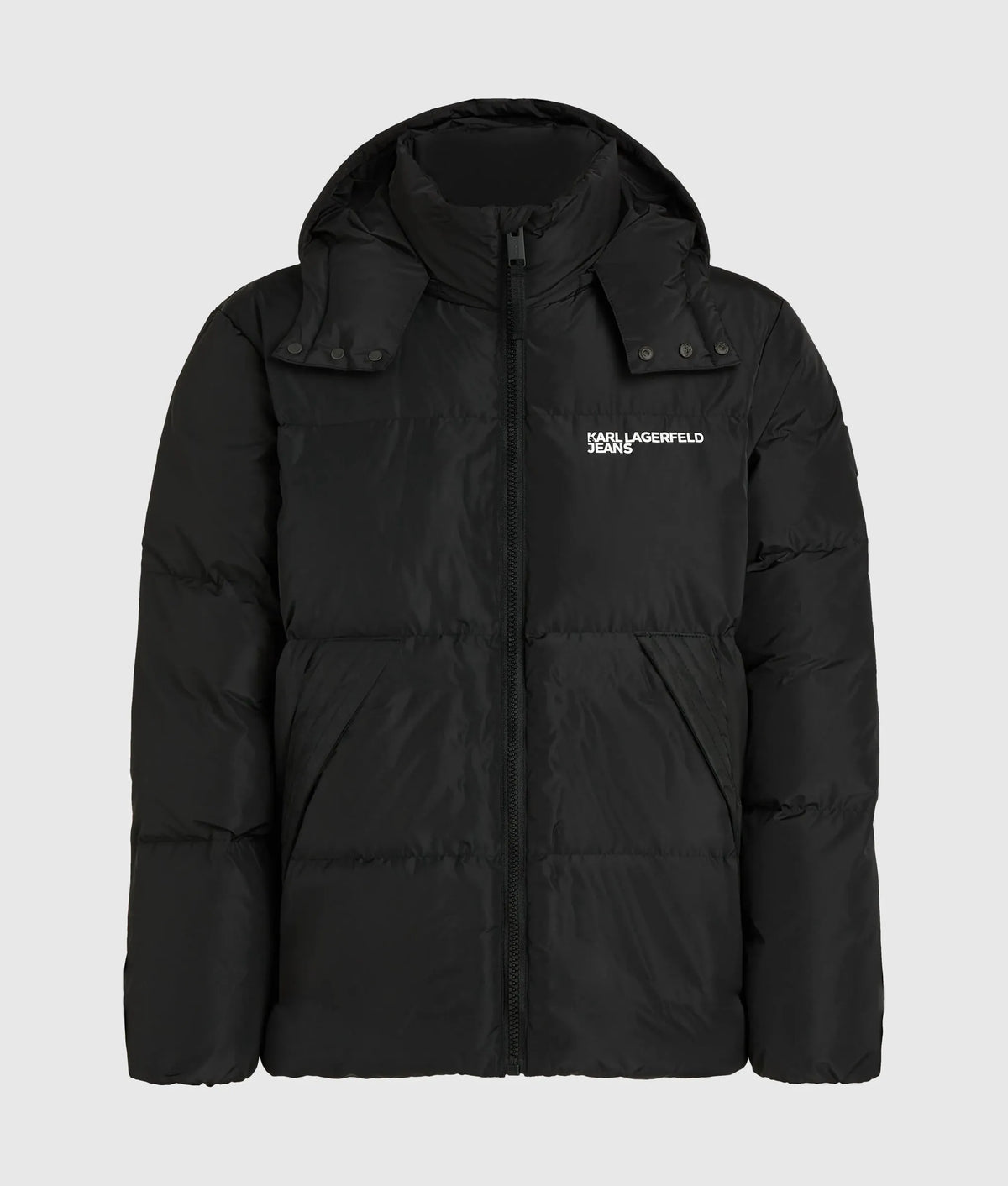 Hooded puffer jacket