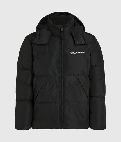 Hooded puffer jacket