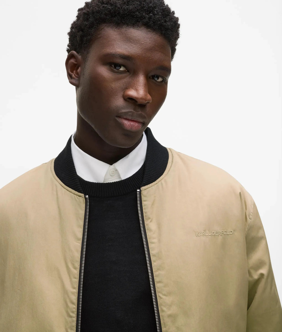 Reversible Maison de Karl bomber jacket