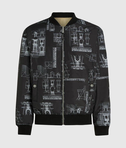 Reversible Maison de Karl bomber jacket