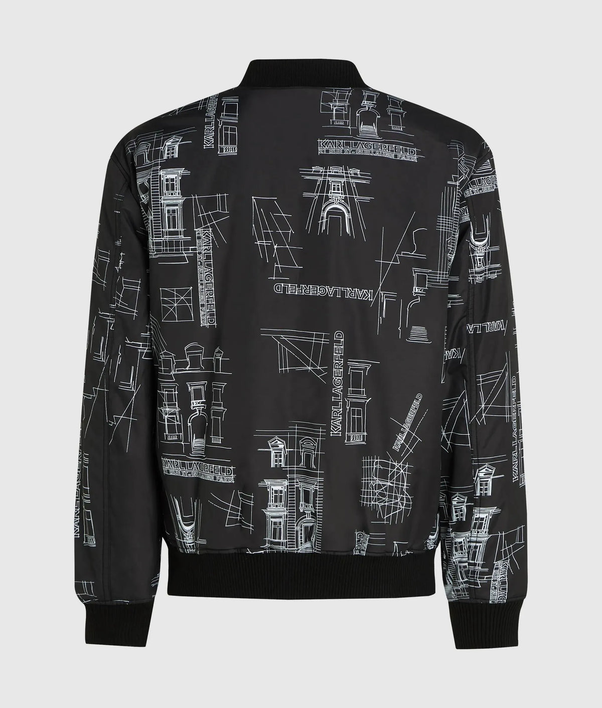 Reversible Maison de Karl bomber jacket