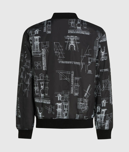 Reversible Maison de Karl bomber jacket